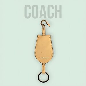Coach Tan Key Holder